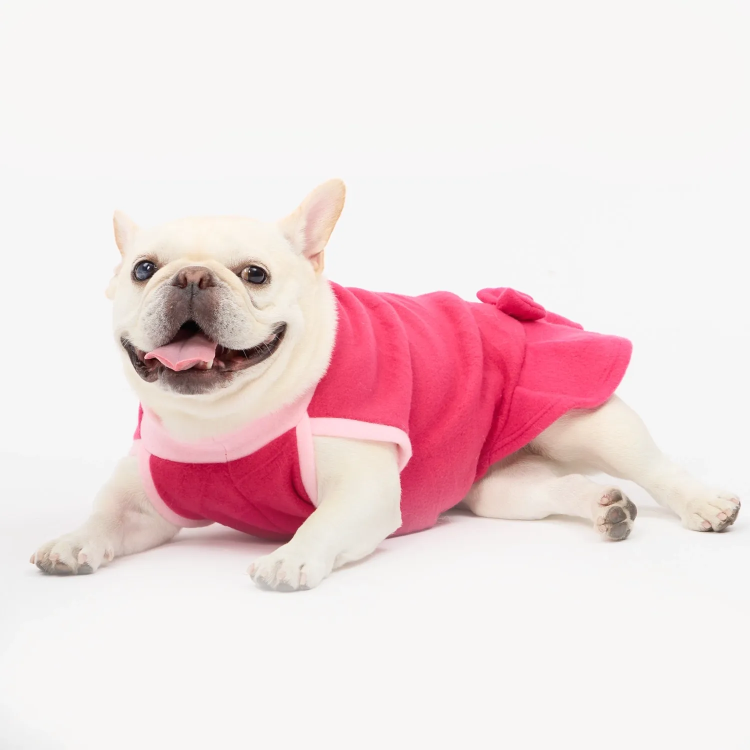 Vestido Soft para Cães e Gatos Fábrica Pet Rosa